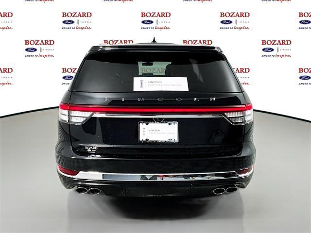 used 2023 Lincoln Aviator car, priced at $60,000