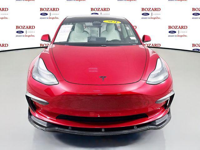 used 2021 Tesla Model 3 car, priced at $24,750