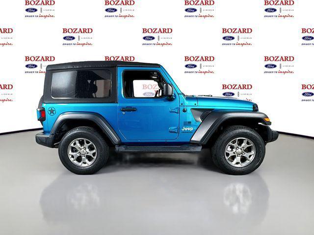used 2020 Jeep Wrangler car, priced at $23,500