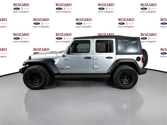 used 2021 Jeep Wrangler Unlimited car, priced at $28,000