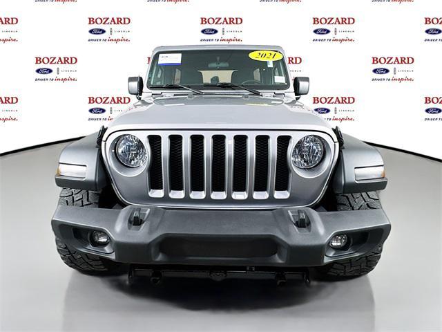 used 2021 Jeep Wrangler Unlimited car, priced at $28,000