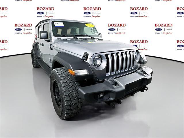 used 2021 Jeep Wrangler Unlimited car, priced at $28,000