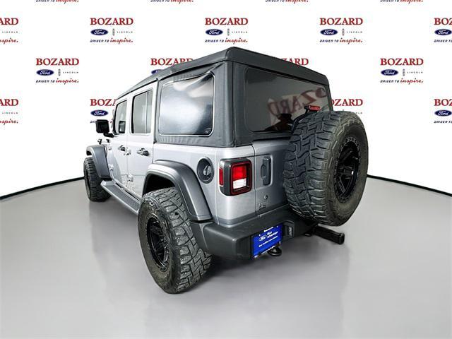 used 2021 Jeep Wrangler Unlimited car, priced at $28,000