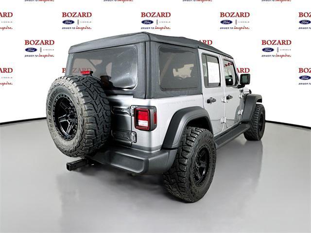 used 2021 Jeep Wrangler Unlimited car, priced at $28,000