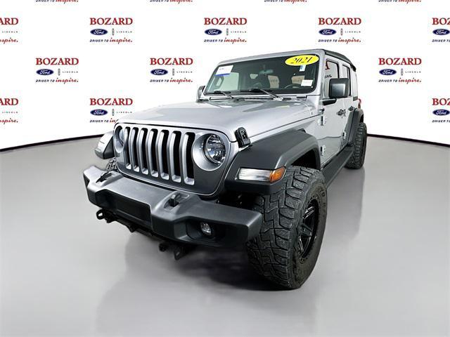 used 2021 Jeep Wrangler Unlimited car, priced at $28,000