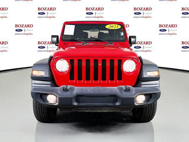 used 2023 Jeep Wrangler car, priced at $27,000