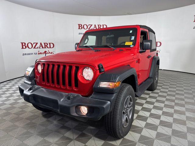 used 2023 Jeep Wrangler car, priced at $29,500
