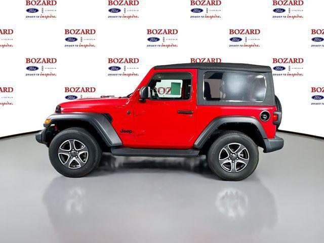 used 2023 Jeep Wrangler car, priced at $27,000