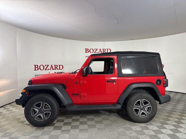 used 2023 Jeep Wrangler car, priced at $29,500