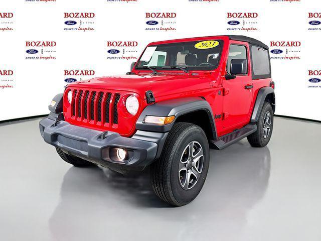 used 2023 Jeep Wrangler car, priced at $27,000