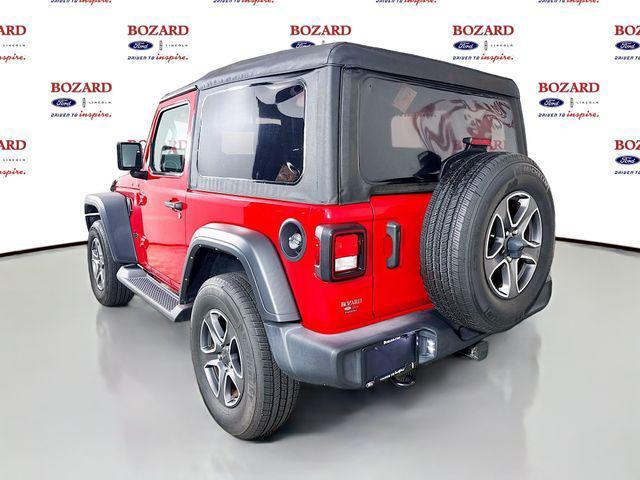 used 2023 Jeep Wrangler car, priced at $27,000