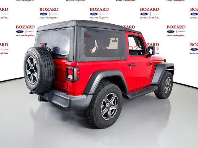 used 2023 Jeep Wrangler car, priced at $27,000
