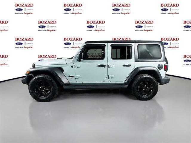 used 2023 Jeep Wrangler car, priced at $33,000