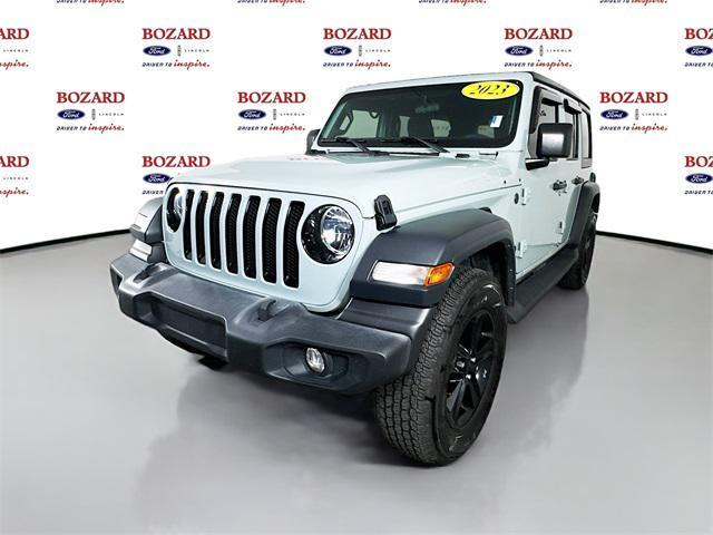 used 2023 Jeep Wrangler car, priced at $33,000