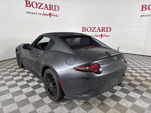used 2021 Mazda MX-5 Miata RF car, priced at $21,500