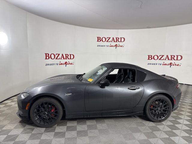used 2021 Mazda MX-5 Miata RF car, priced at $21,500