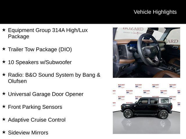 used 2024 Ford Bronco car, priced at $50,500