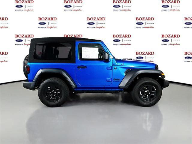 used 2024 Jeep Wrangler car, priced at $31,000