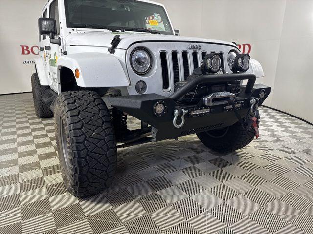 used 2018 Jeep Wrangler JK Unlimited car, priced at $16,000