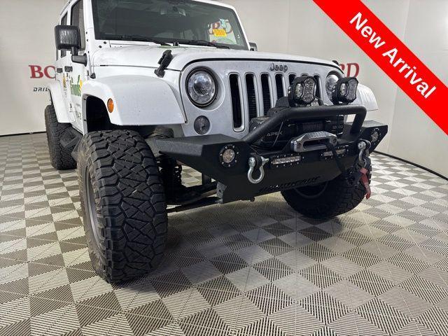 used 2018 Jeep Wrangler JK Unlimited car, priced at $18,000