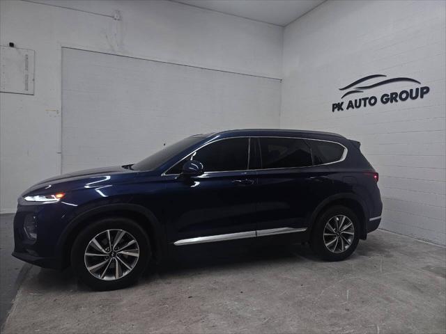 used 2020 Hyundai Santa Fe car, priced at $13,799