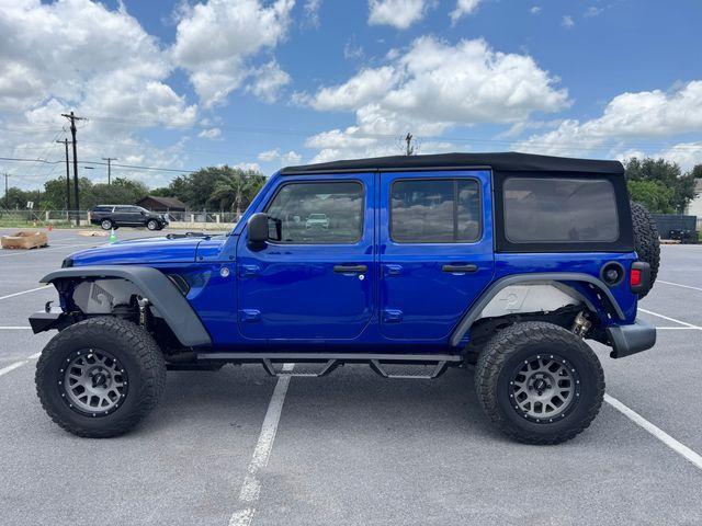 used 2018 Jeep Wrangler Unlimited car, priced at $19,372