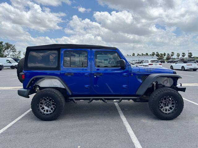 used 2018 Jeep Wrangler Unlimited car, priced at $19,372