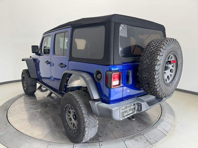 used 2018 Jeep Wrangler Unlimited car, priced at $19,372