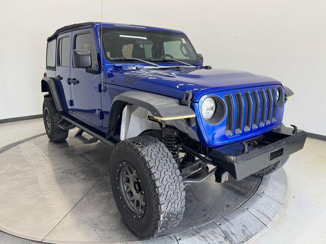 used 2018 Jeep Wrangler Unlimited car, priced at $19,372
