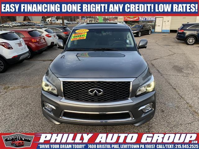 used 2017 INFINITI QX80 car, priced at $28,885