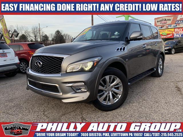 used 2017 INFINITI QX80 car, priced at $29,885