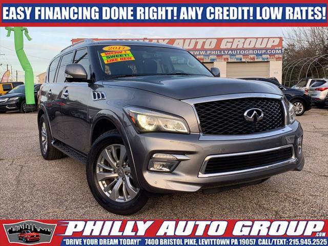 used 2017 INFINITI QX80 car, priced at $28,885