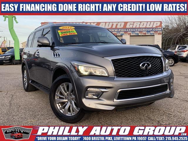 used 2017 INFINITI QX80 car, priced at $29,885