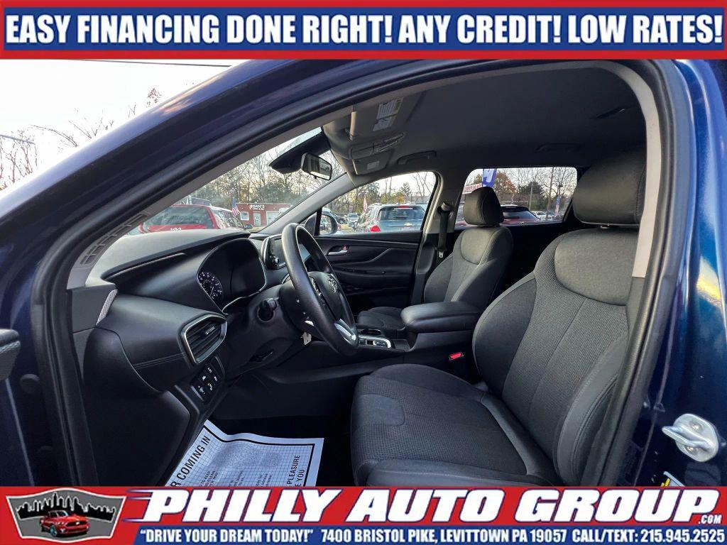 used 2019 Hyundai Santa Fe car, priced at $17,885