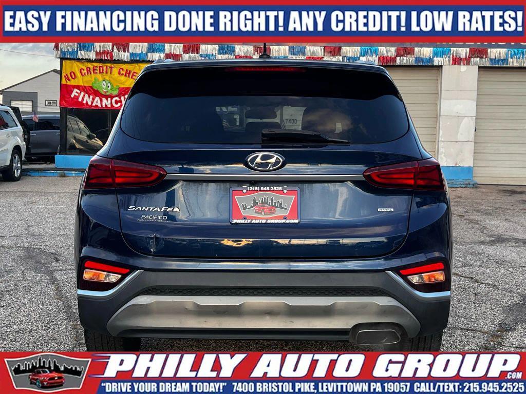 used 2019 Hyundai Santa Fe car, priced at $17,885