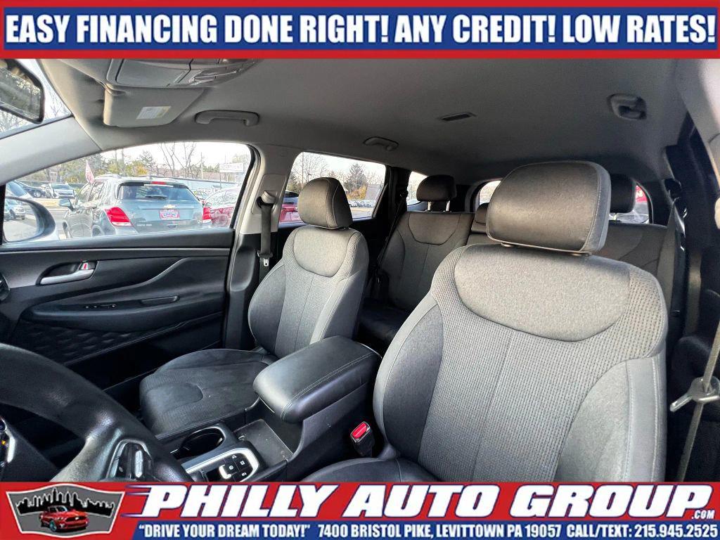 used 2019 Hyundai Santa Fe car, priced at $17,885