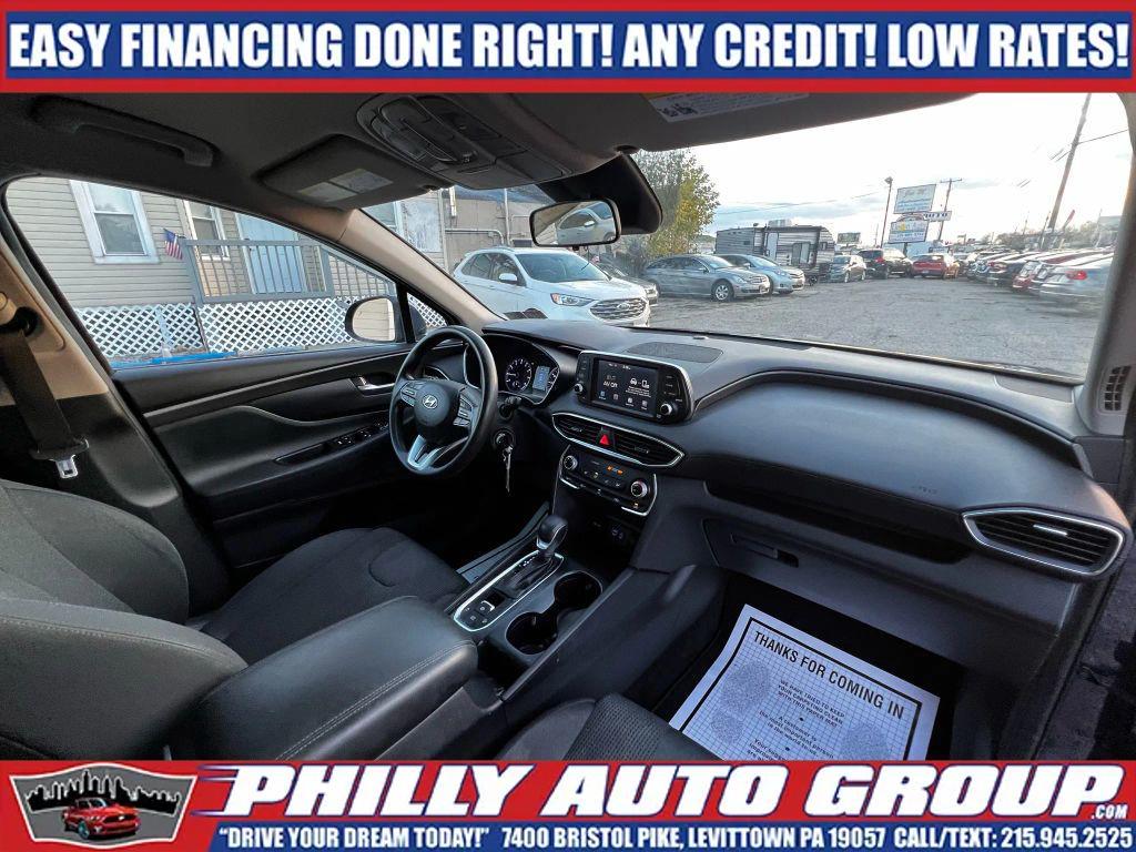 used 2019 Hyundai Santa Fe car, priced at $17,885