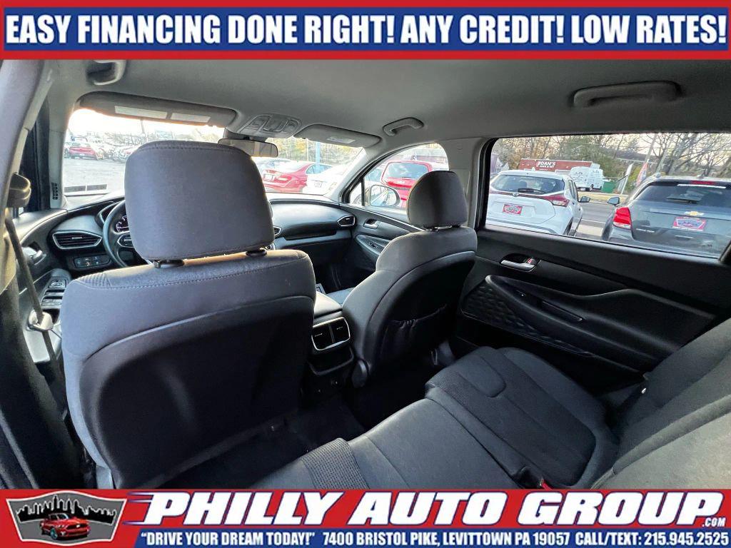used 2019 Hyundai Santa Fe car, priced at $17,885