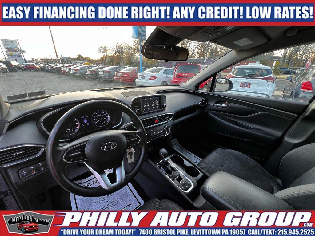 used 2019 Hyundai Santa Fe car, priced at $17,885