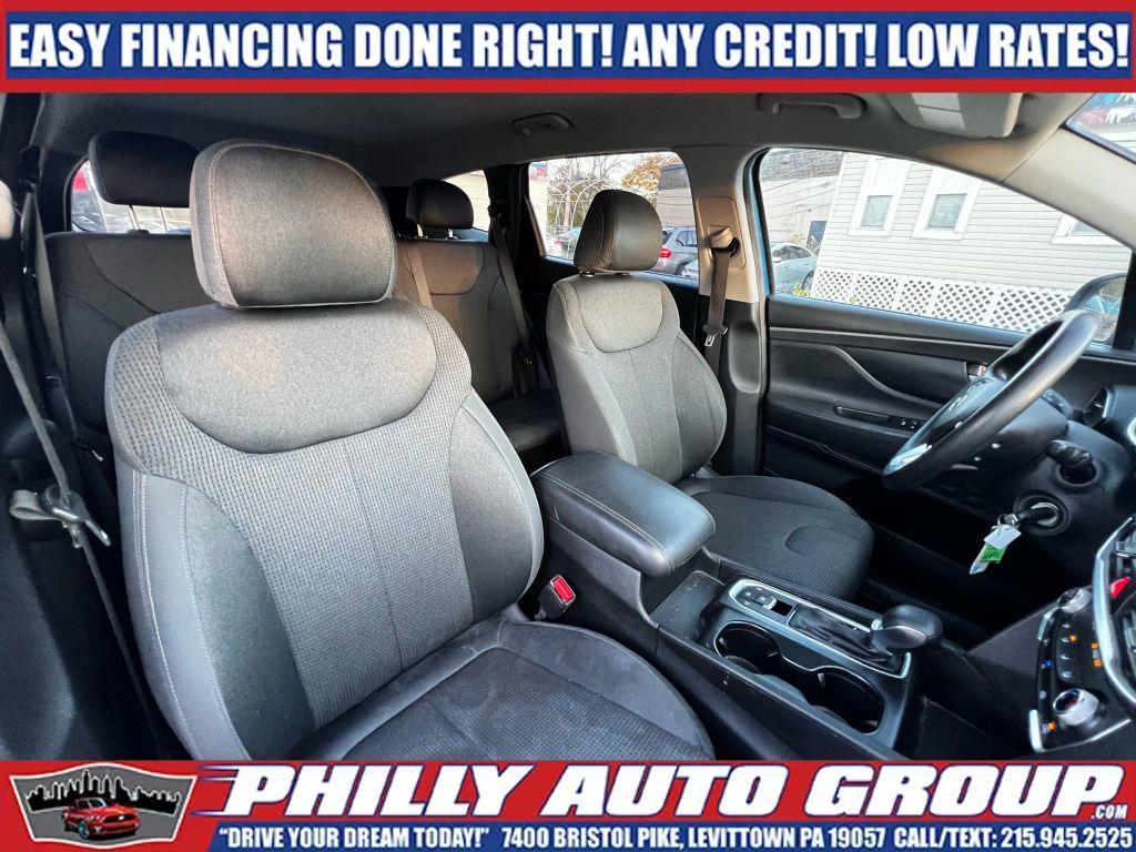 used 2019 Hyundai Santa Fe car, priced at $17,885