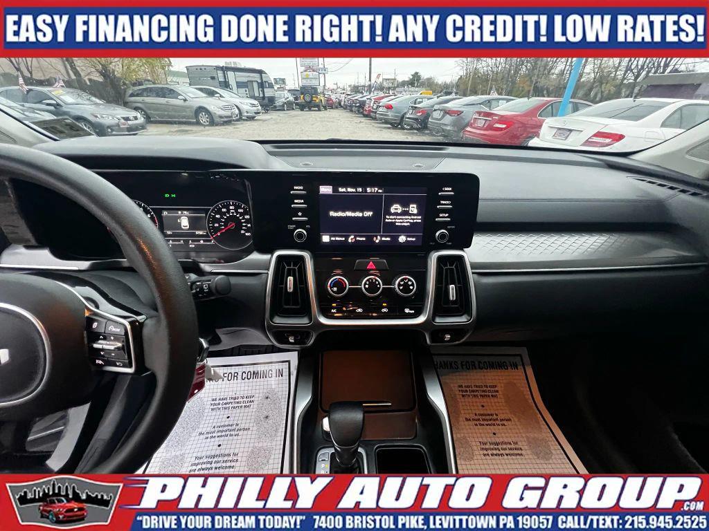 used 2022 Kia Sorento car, priced at $19,885