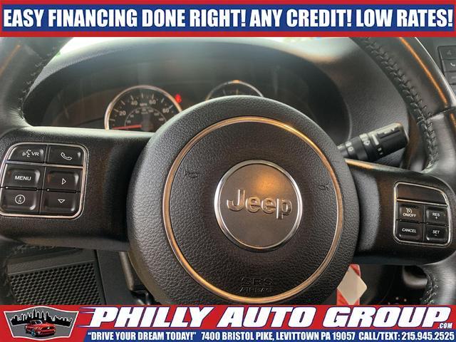 used 2015 Jeep Wrangler Unlimited car, priced at $32,885