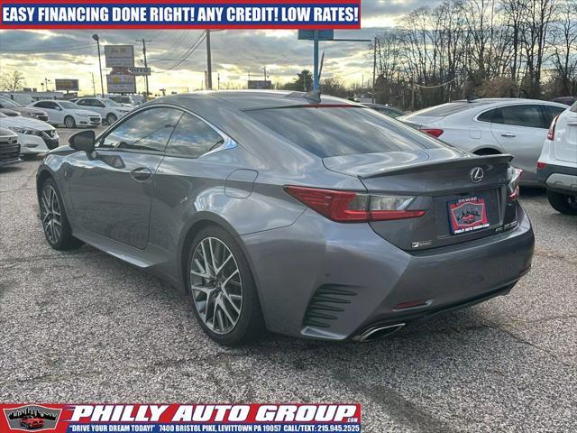 used 2016 Lexus RC 300 car, priced at $19,885