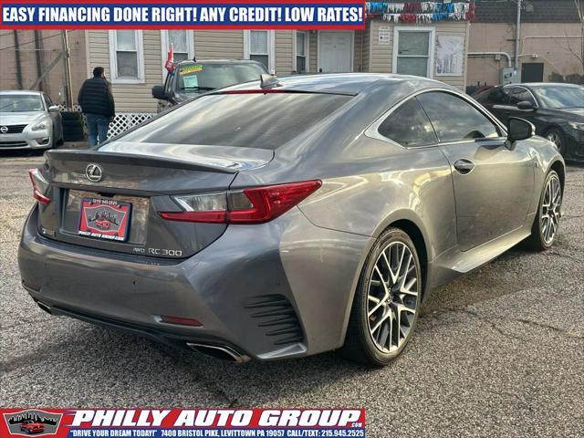 used 2016 Lexus RC 300 car, priced at $19,885