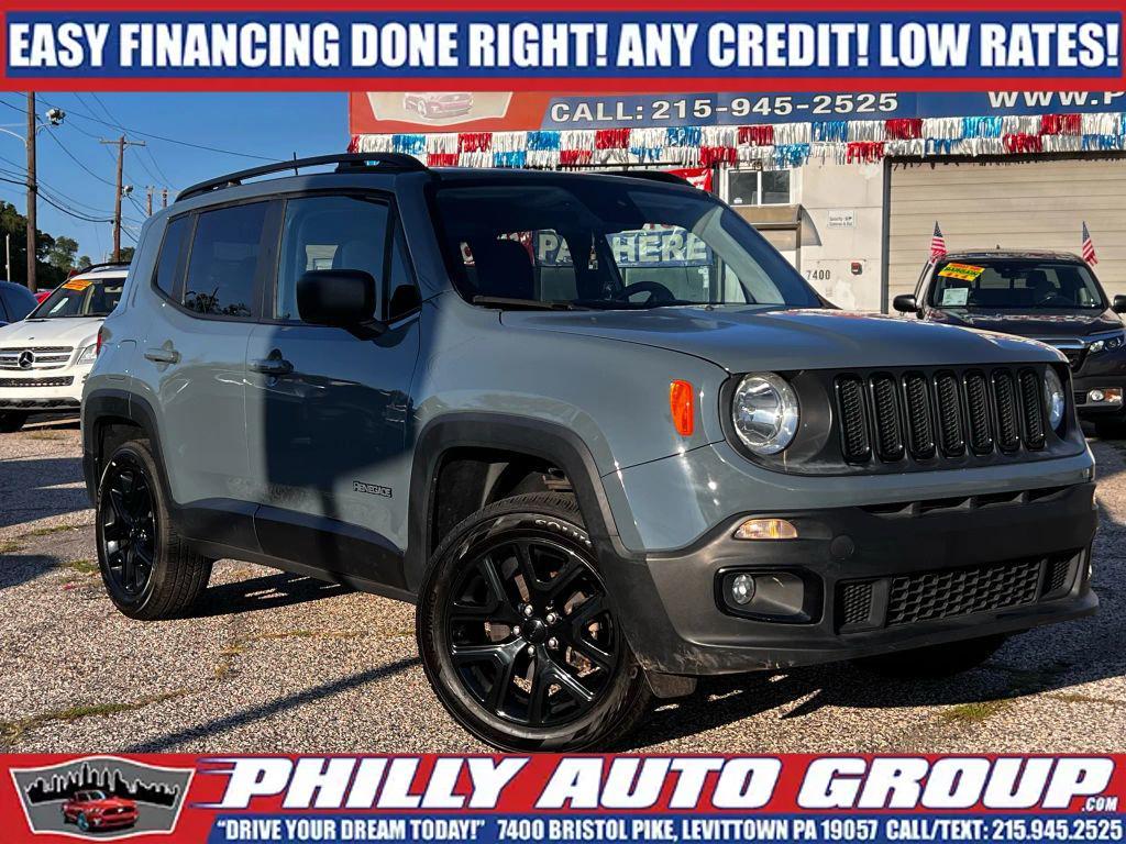 used 2018 Jeep Renegade car, priced at $14,885
