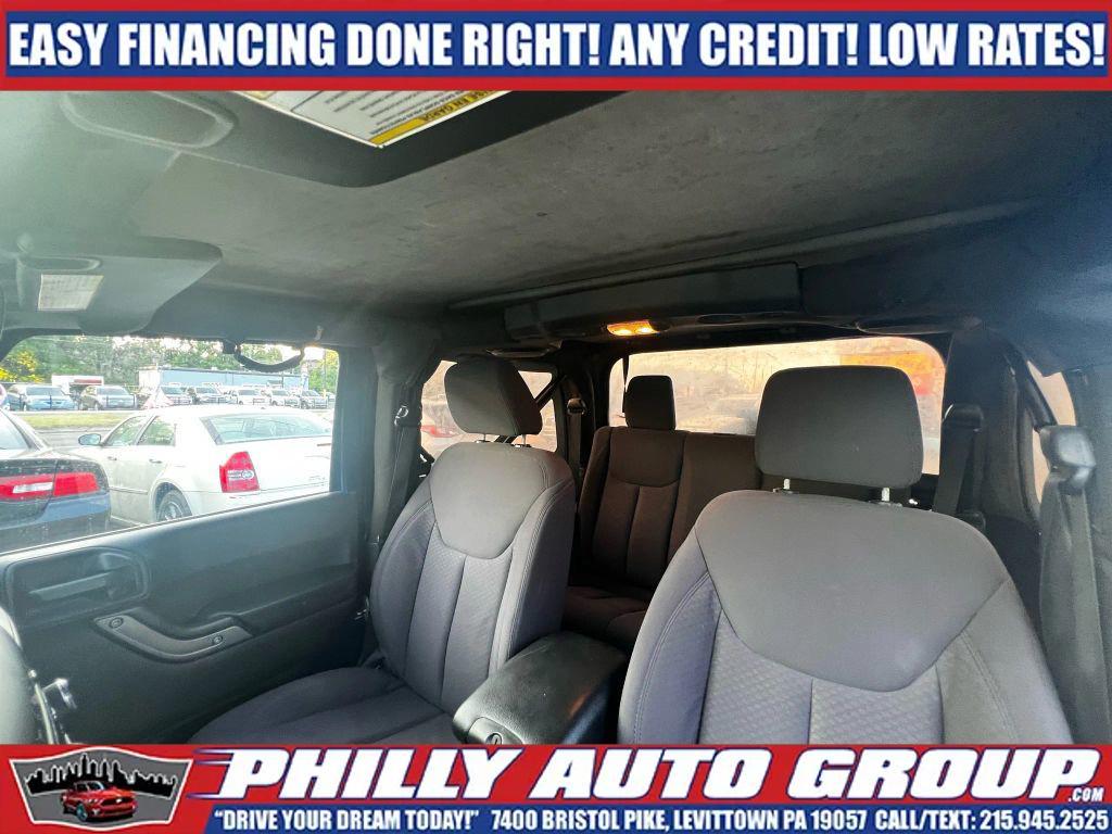used 2013 Jeep Wrangler car, priced at $13,885
