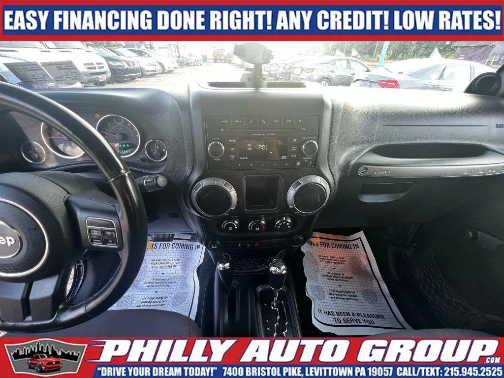 used 2013 Jeep Wrangler car, priced at $13,885