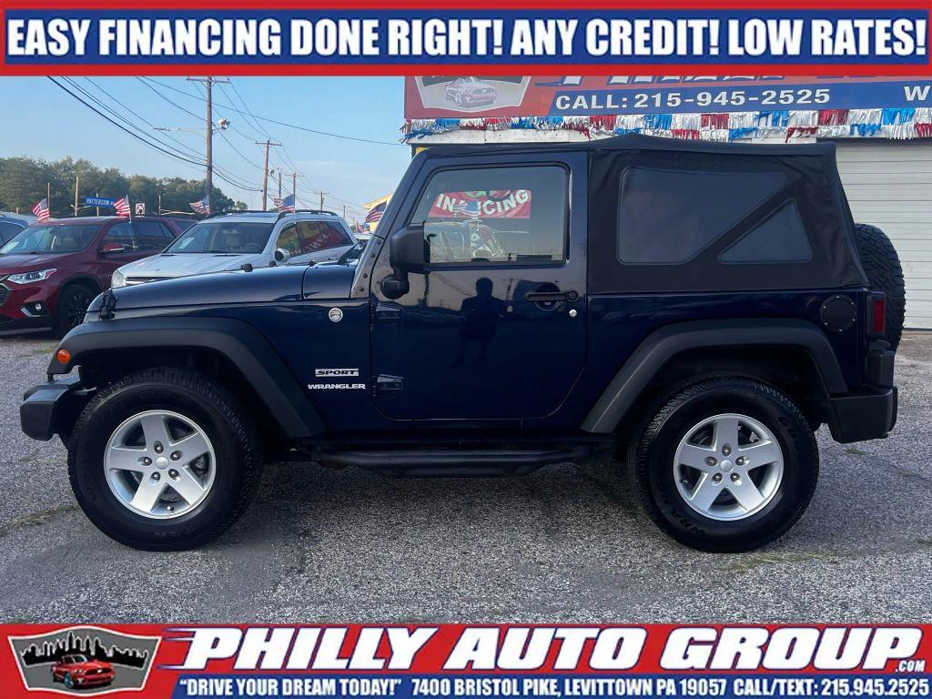 used 2013 Jeep Wrangler car, priced at $13,885