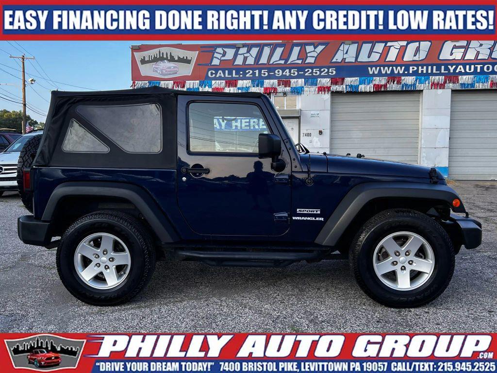 used 2013 Jeep Wrangler car, priced at $13,885