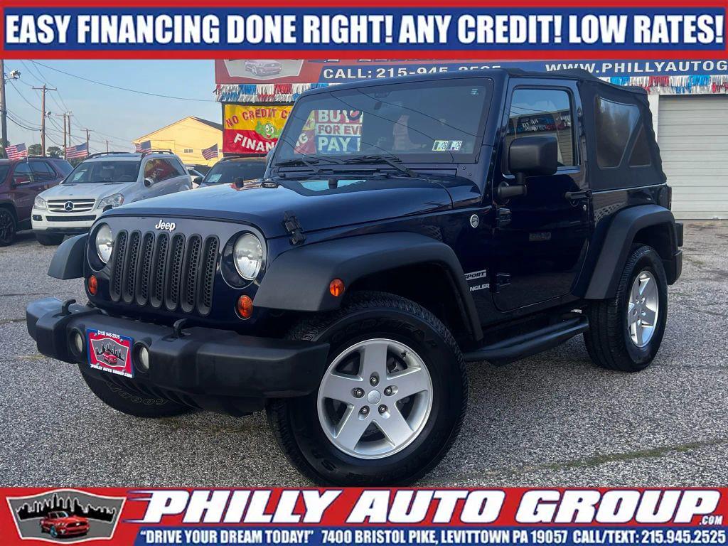 used 2013 Jeep Wrangler car, priced at $13,885